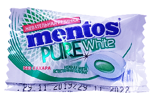 Конфета Ментос нежная мята