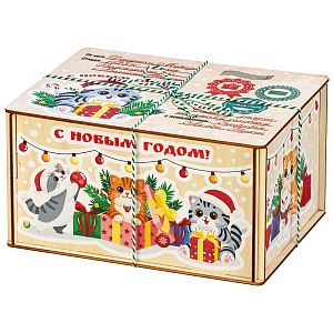 Новогодний подарок Котики