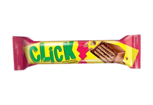 Батончик вафельный Click 38 гр.